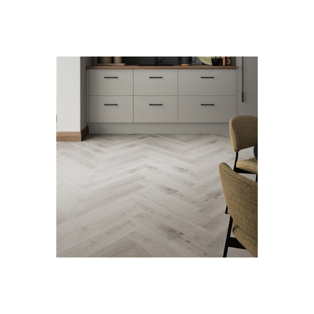 L10053 Clicklux Ashdown Limed Oak Herringbone 63x126cm